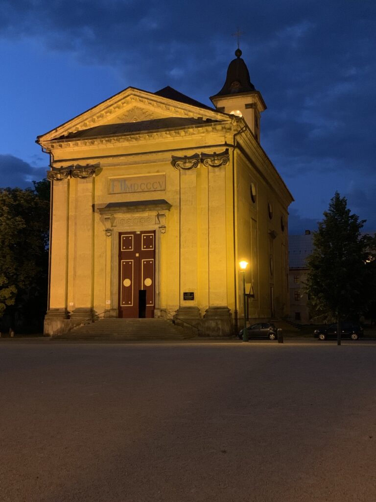 Military church at Josefov Fortress - every battle with a blessing should go smoother.