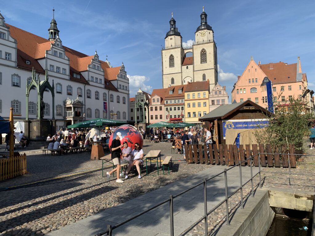 Wittenberg in the evening sun