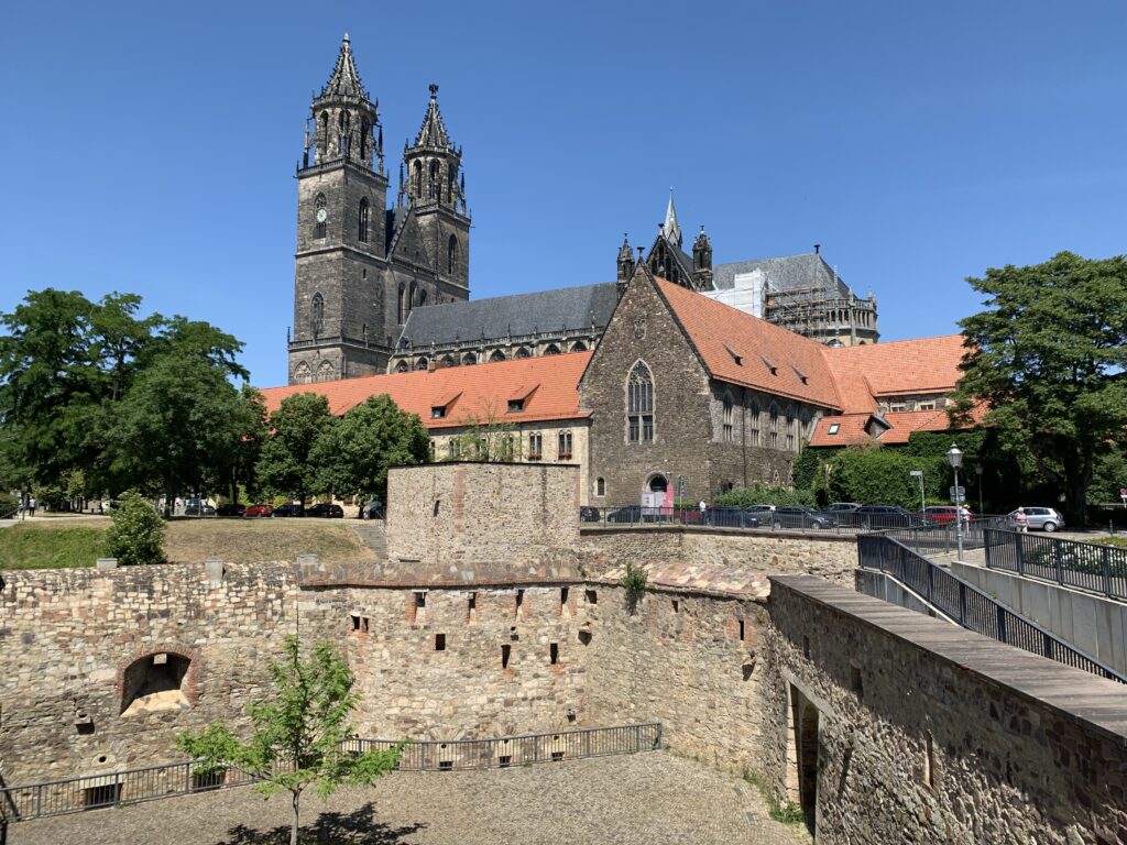 The old town of Magdeburg