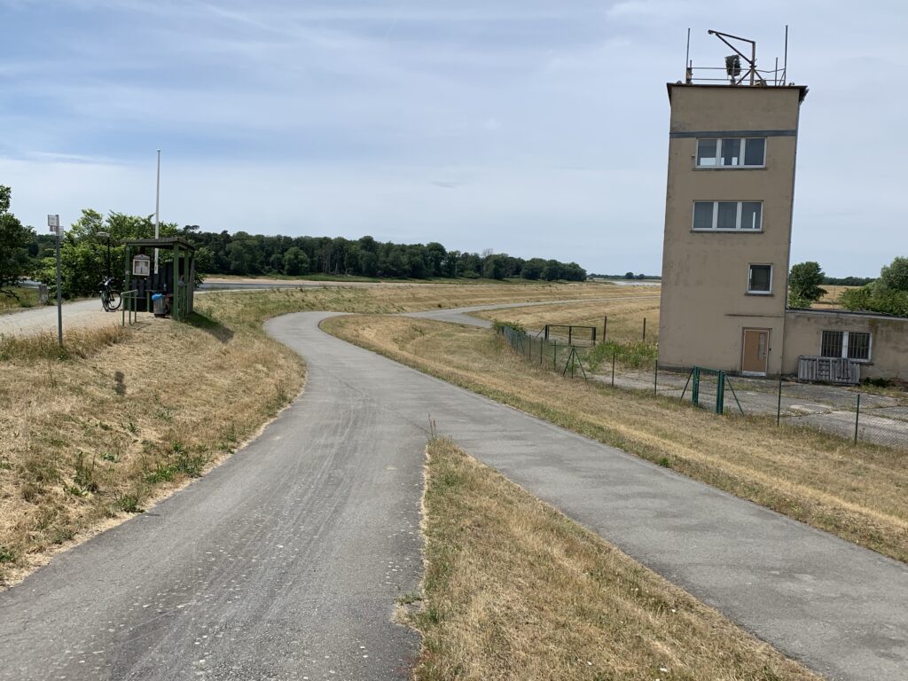 Also abandoned, this time luckily, an East German watch tower on the former inner border